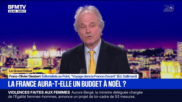 Budget: Où nos élus ont-ils appris l'économie ? , dénonce Franz-Olivier Giesbert, éditorialiste au Point