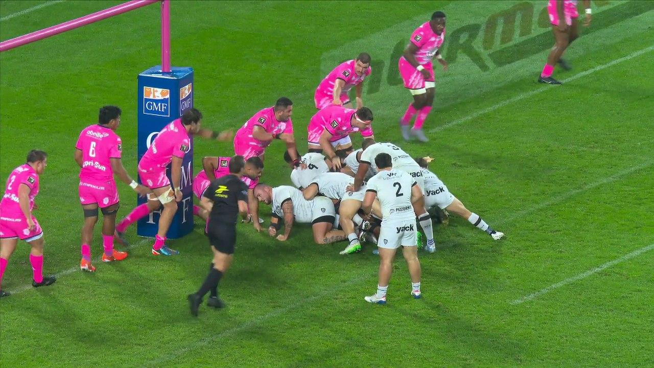 TOP 14 - Essai de Matéo GRACIEUX (RCT) - Stade...