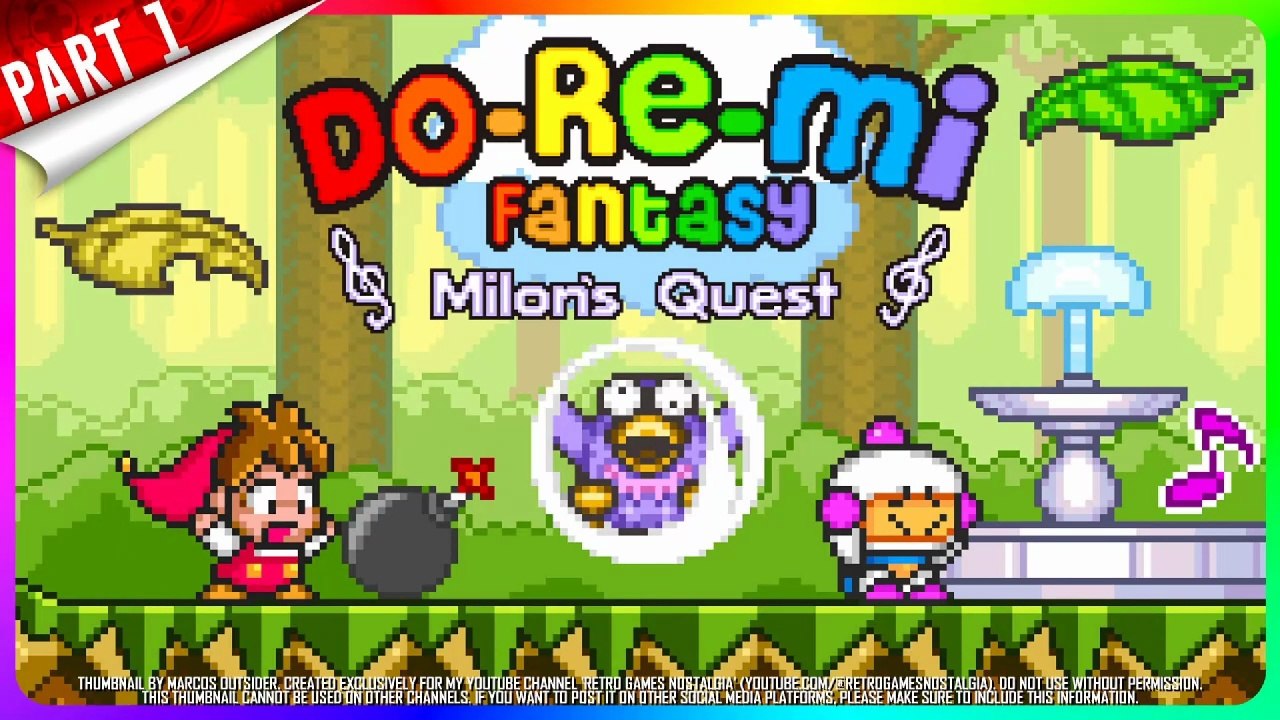 DoReMi Fantasy: Milon no Dokidoki Daibouken [English Translation] (SNES - JP) Longplay PART 1 of 2