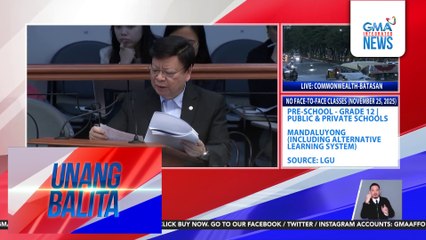 Sen. Marcoleta, pinagpapaliwanag kaugnay sa hindi niya pagsasapubliko ng kaniyang campaign donors noong May elections | Unang Balita