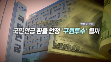 [영상] 고환율 '비상'에 국민연금 동원...구원투수 될까 / YTN
