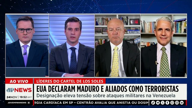 EUA declaram Maduro e aliados como terroristas e tensão cresce na Venezuela
