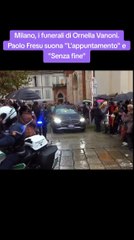Milano, i funerali di Ornella Vanoni. Paolo Fresu suona "L'appuntamento" e "Senza fine" #funerale #ornellavanoni #ansa #tg #cronaca #giallo #tiktoknews #daytime #news