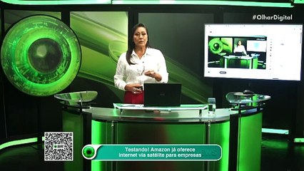 Testando! Amazon já oferece internet via satélite para empresas