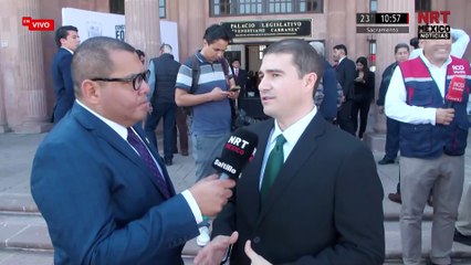 Diego Rodríguez en el Segundo Informe de Gobierno de Manolo Jiménez