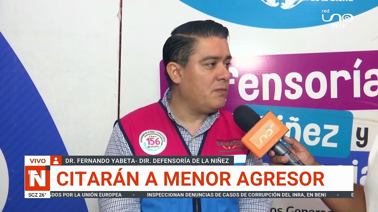 CITARÁN A MENOR AGRESOR