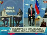 Presidente Maduro: Belarús sabe que cuenta con Venezuela, y nosotros contamos con Lukashenko