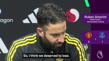 Man United 'deserved to lose' against 10-men Everton - Amorim