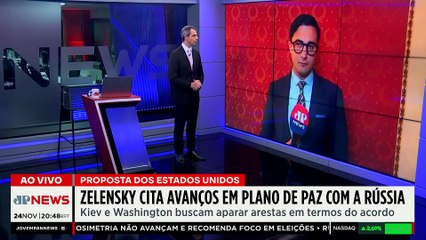 Guerra na Ucrânia: Zelensky cita ‘avanço’ em plano de paz com a Rússia
