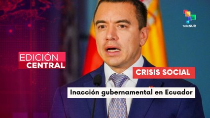 Segundo año de Noboa transcurre marcado por crisis en sectores clave