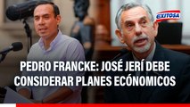 Pedro Francke: Jerí debe decir cómo impulsará la economía dentro de sus facultades legislativas