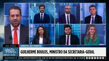“Bolsonaro tentou dar uma de ferreiro””, diz Boulos sobre prisão de ex-presidente | DIRETO AO PONTO