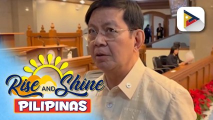 Sen. Panfilo Lacson, hinamon ang mga akusado sa flood control anomaly na kusang magsauli ng pera ng bayan; Hearing ng Senate Blue Ribbon Committee, tuloy pa rin | ulat ni Louisa Erispe
