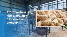 Vertical Ring Die Pellet Machine Test With Corn Cobs — See the Power of High-Efficiency Pelletizing!