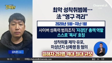 [돌직구 강력반]‘최악 성착취범’ 김녹완 1심 무기징역