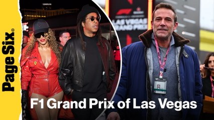 See all of the celebs at  F1 Grand Prix of Las Vegas: Beyoncé, Jay-Z, Ben Affleck, more