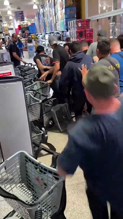 Shopping Chaos! Black Friday Store Opening Stampede (VIRAL CROWD RUSH)