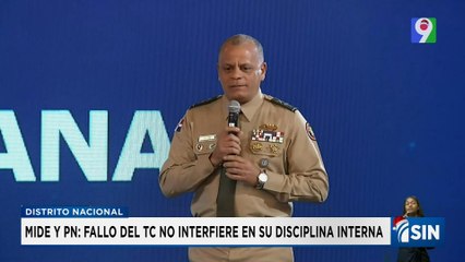 Pese al fallo del TC, Policía y Defensa aplicarán sus reglamentos | Emisión Estelar SIN  con Alicia Ortega