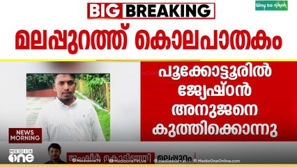 മലപ്പുറം പൂക്കോട്ടൂരിൽ ജ്യോഷ്ഠൻ അനുജനെ കുത്തിക്കൊന്നു; സഹോദരൻ കസ്റ്റഡിയിൽ