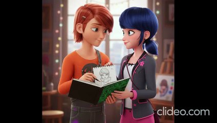 Miraculous ladybug Nathaniel canta Mi Luz Entre Trazos
