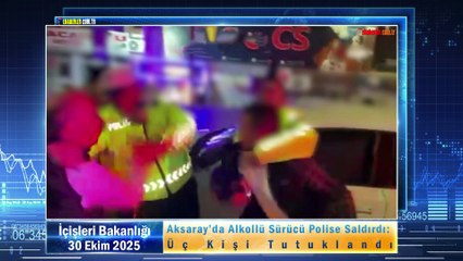 Aksaray’da Alkollü Sürücü Polise Saldırdı: Üç Kişi Tutuklandı