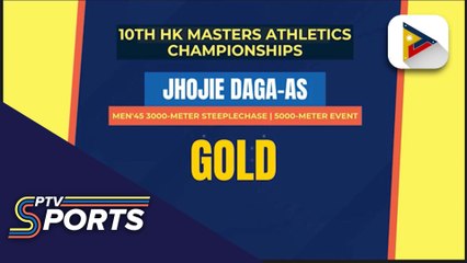 PH Squad, kumolekta ng medalya sa 10th HK Masters Athletics Championships