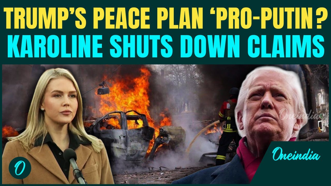 ‘LIE!’:  Karoline Leavitt TORCHES Claims That Trump’s 28-Point Peace Plan Hands Victory to Putin