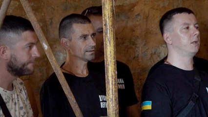 Soldados ucranianos buscan sanar sus heridas invisibles en el Monte Athos