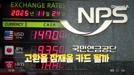 고공행진 환율 안정에 ‘국민연금’ 동원