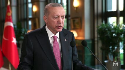 Cumhurbaşkanı Erdoğan: Türkiye Cumhuriyeti, milli saraylarımızı da titizlikle korumaktadır