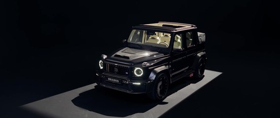 Der BRABUS 800 Cabrio Trailer