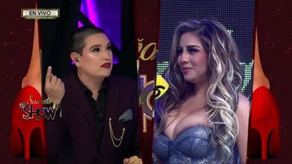 "Tienes una corona por fea" Aldo explota contra Datsy por su escote