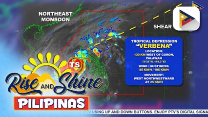 Bagyong #VerbenaPH, patuloy na lumalakas patungong WPS | ulat ni Gab Villegas