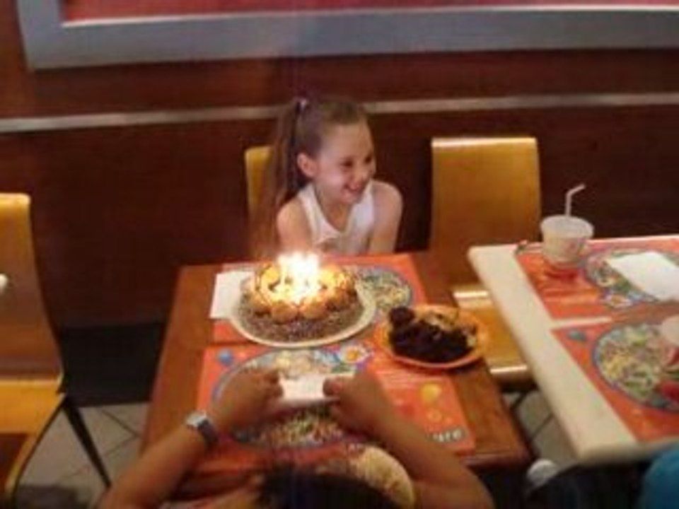 Anniversaire Chloé