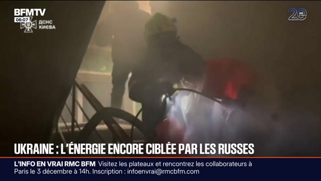 Guerre en Ukraine: des frappes russes sur Kiev font au moins deux morts et six blessés