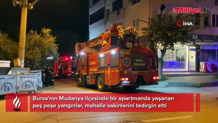 Bursa'da şüpheli yangın kabusu büyüyor: Aynı apartmanda 6. yangın