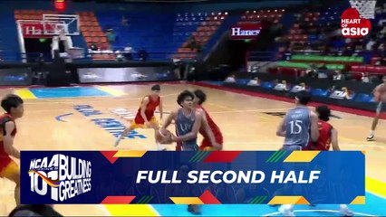 FULL SECOND HALF - LPU Pirates vs SSC-R Golden Stags | NCAA Season 101