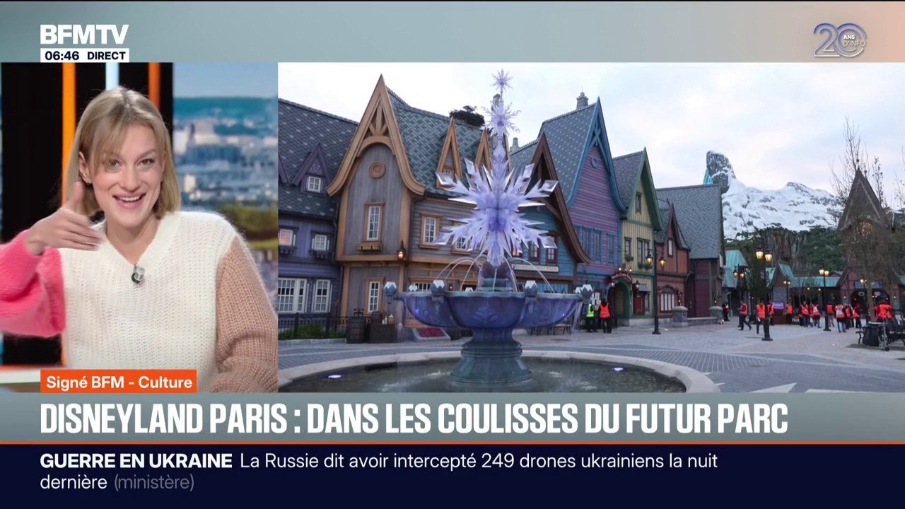 Disneyland Paris: découvrez les images du futur parc sur le thème de la Reine des Neiges