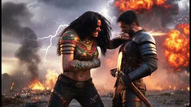 Woman warriors take on men in fist fights (She Doesn’t Flinch).