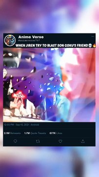 WHEN JIREN TRY TO BLAST SON GOKU'S FRIEND💀🔥