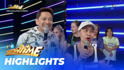 It's Showtime: Nanay Tagay ang pangalan pero hindi umiinom ng alak! (Laro, Laro, Pick)