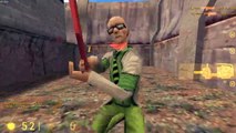 Half-Life Deathmatch Multiplayer Crowbar Gameplay | boot_camp