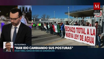 César Yáñez confirma disposición del gobierno para reanudar diálogo con agricultores