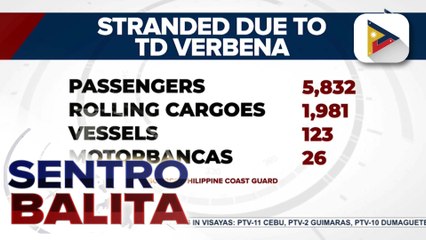 Halos 6,000 pasahero, stranded sa ilang mga pantalan dahil sa Bagyong #VerbenaPH; ilang biyahe sa PITX, kanselado rin