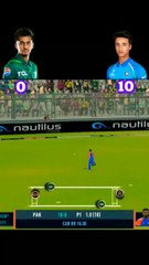 Siam Ayub Vs Abhishek Sharma 3 Balls Battle #viral #cricketlover #foryou (Real Cricket 24)