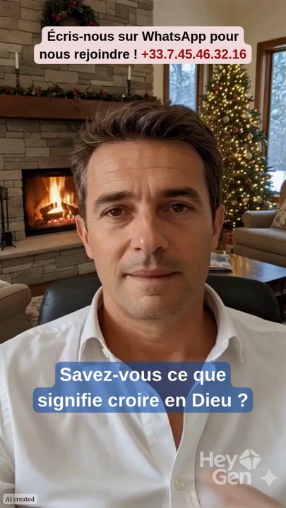 Savez-vous ce que signifie croire en Dieu ?