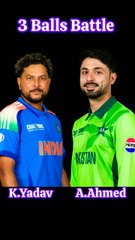 Kuldeep Yadav Vs Abrar Ahmed 3 Balls Battle #viral #cricketlover #foryou (Real Cricket 24)