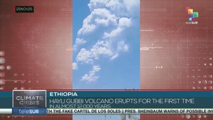 Ethiopia: Hayli Gubbi volcano erupts for the first time in almost 12,000 years