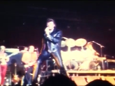 1982 – Johnny Hallyday – Film Super 8 (Tournée – Mars)