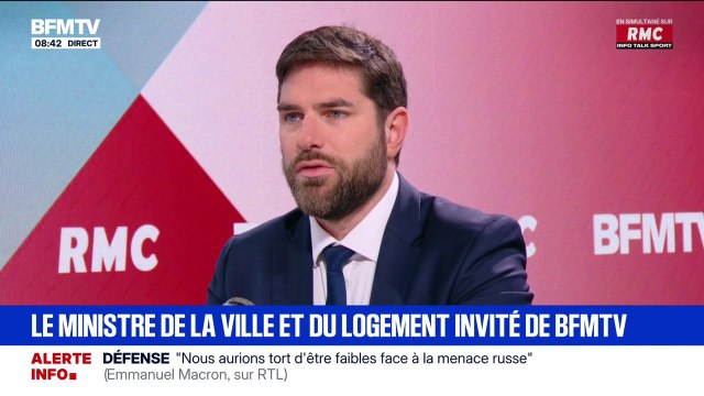 Taxe foncière: Moi j'ai été surpris , confie Vincent Jeanbrun au sujet de l'augmentation de la facture pour 7,4 millions de foyers